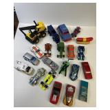 lot of trucks and toy cars