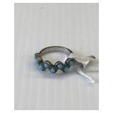 Sterling Silver Ring w/Turquoise size 8