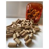 Lot of 313 Wine Corks - Great for Crafts!