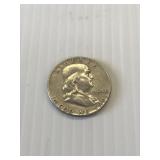 1954 Franklin Silver Half Dollar