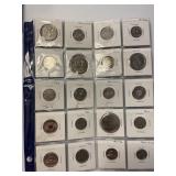 20 Canadian Coins in Holder