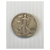 1942 Walking Liberty Silver Half Dollar
