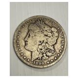 1890 S Morgan Silver Dollar