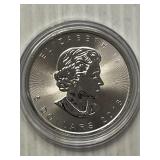 Canadian Maple leaf 1oz Silver Coin
