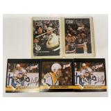 Lot of 5 Mario Lemieux Cards