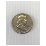 1957 Franklin Silver Half Dollar