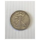 1947 D Walking Liberty Silver Half Dollar
