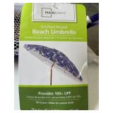 New 6.5ft. Round Beach Umbrella