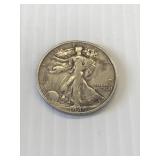 1940 Walking Liberty Silver Half Dollar