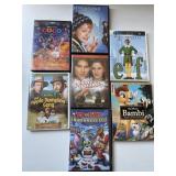 Lot of 7 Childrens DVD