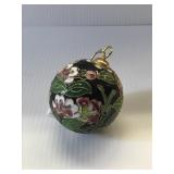Precious Cloisonne ancient Chinese ball ornament w