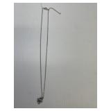 18" Mom w/heart opal necklace