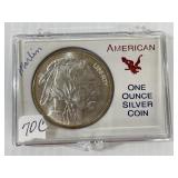 One Troy Ounce 999 Fine Silver American Eagle