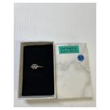 Vintage Oval Shape Sapphire stone ring size 9