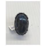 Labarodorite sz 8 german silver