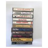 11 Cassette Tapes Various Bag