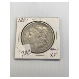 1887 Morgan Silver Dollar