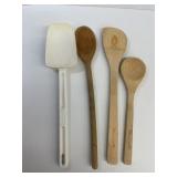 Pampered Chef and other wood spoons