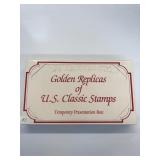 Gold Replicas of US Stamps -2