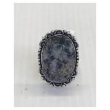 Seraphinite like sz 8 Metal; German Silver
