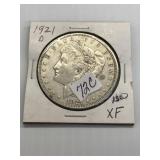 1921 D Morgan Silver Dollar
