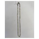 24" link necklace .925