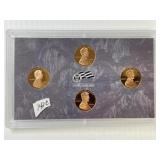 2009 4 US Mint Pennies