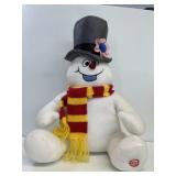 Musical Frosty the Snowman plush