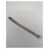 7" Link Bracelet .925 silver Italy Milan