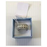 Fire Opal Ring Size 7 .925 Silver