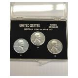 US Lincoln Cent year set 1943