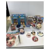 Lot of Disney Mickey Mouse Collectible Toys Pins