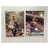 2 Shaquille Oï¿½Neal Rookie NBA Cards