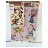 VTG Disney Mickey Mouse Window Cling Lot