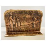 Wendell August golf napkin or desk paper holder