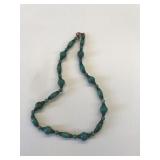 Russian Amazonite Necklace w/copper accents