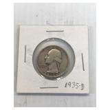 1935 D Washington Quarter