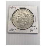1891 Morgan Silver Dollar
