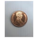 Lincoln Cent 1oz Copper Round