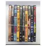 Lot of 10 dvd movies-Murphy, Martin