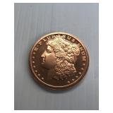 Morgan 1oz Copper Round