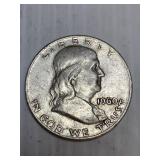 1960 Franklin Silver Half Dollar