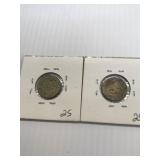 1941P Netherlands East Indies 1/4 silver golden