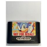 Sonic the Hedgehog Not For Resale Sega Genesis