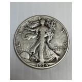 1934 S Walking Liberty Silver Half Dollar