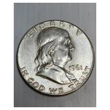 1961 Franklin Silver Half Dollar