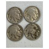 Buffalo 1917-1920(4) Early Year Nickles