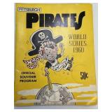 1960 Pittsburgh Pirates World Series Program