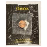 2000 Cheerios Cent UNC