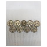 9 Different Date 1950